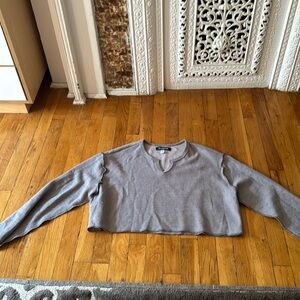 Urban Outfitters- Long Sleeve Crop Top